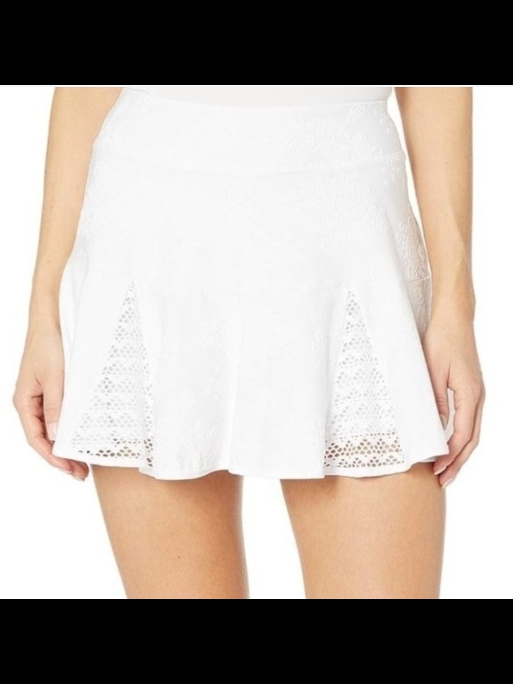 Lilly Pulitzer Coolina Tennis Skort In Resort White